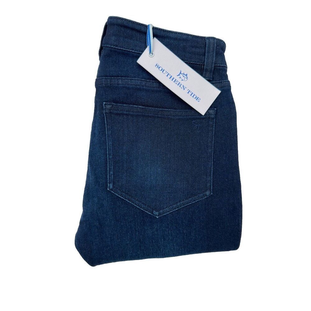 Southern‎ Tide Resort Dark Denim Pant Jeans Women's Size 24 NEW